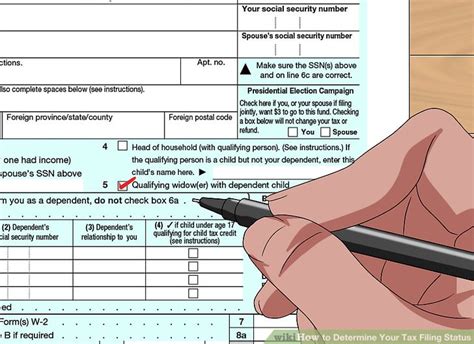 3 Ways To Determine Your Tax Filing Status Wikihow