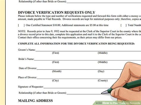 3 Ways To Find Divorce Records Wikihow