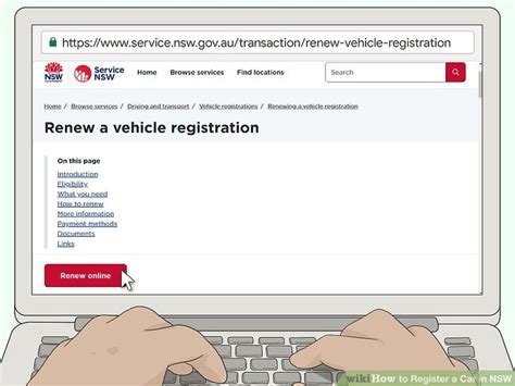 3 Ways To Register A Car In Nsw Wikihow