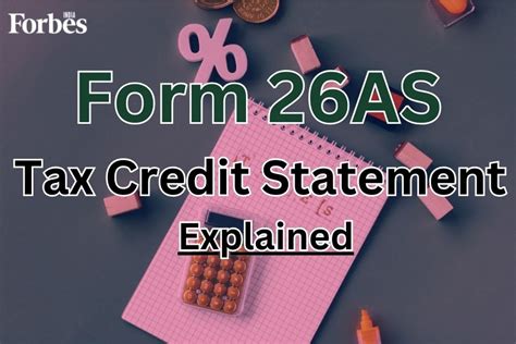 3 Ways To View Tax Credit Form 26As