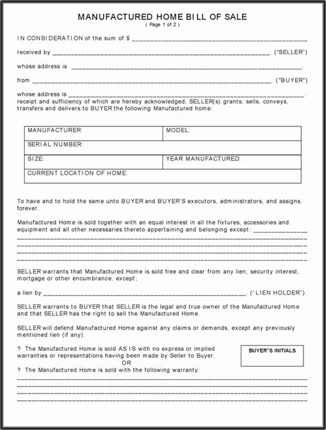 35 Rv Purchase Agreement Template Hamiltonplastering