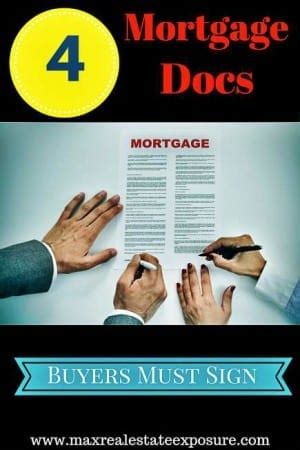 4 Important Mortgage Documents Buyers Must Sign Trid