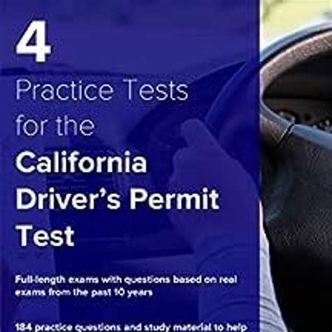 4 Practice Tests For The California Driver Amp 39 S Permit Test 184 Practice Questions And Study