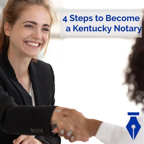 4 Steps To Become A Kentucky Notary Kentucky Notaries