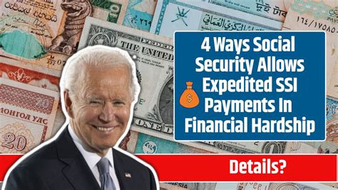 4 Ways Social Security Allows Expedited Ssi Payments In Financial