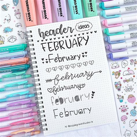 40 Best Bullet Journal Headers Ideas 2022