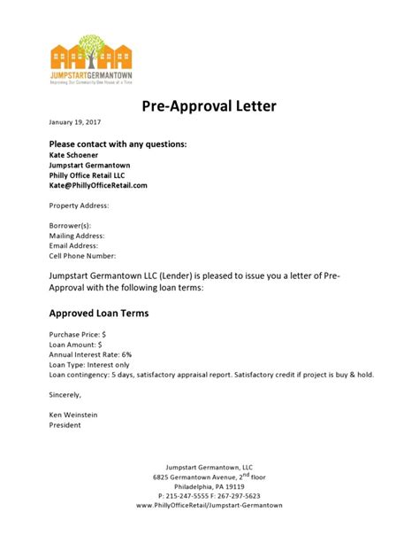 40 Real Fake Pre Approval Letters For Mortgage Loan