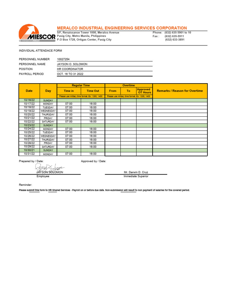 47 Sample Hr Forms In Pdf Ms Word Excel