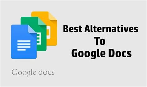 5 Best Alternatives To Google Docs In 2024