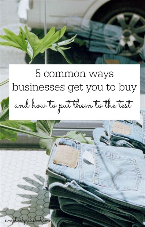 5 Common Ways Businesses Get You To Buy Simplicity Relished