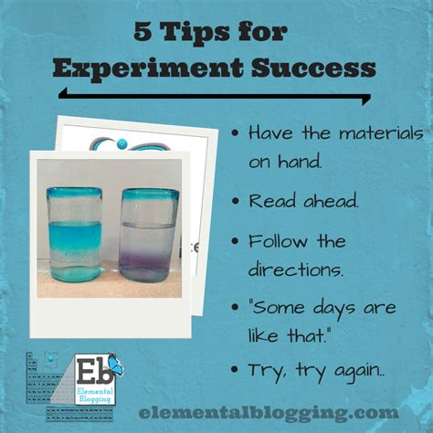 5 Easy Tips For Experiment Success