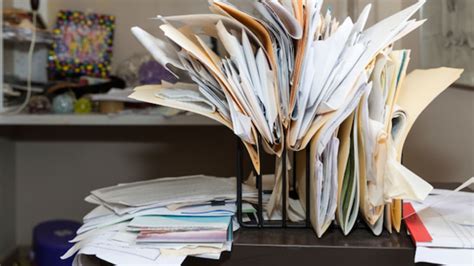 5 Easy Ways To Keep All Of Your Paper Clutter Organized In Your Home Office