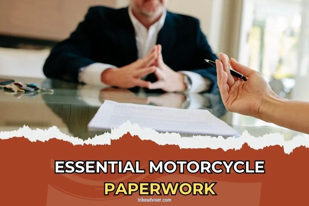 5 Essential Motorcycle Paperwork You Need Before Selling