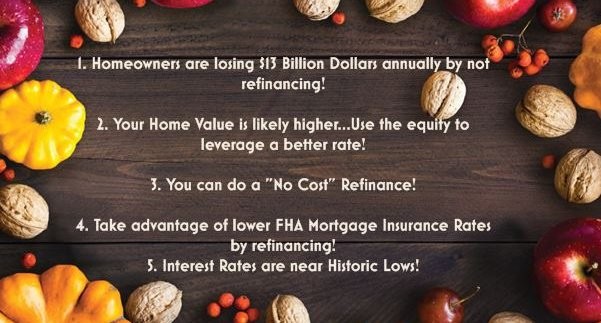 5 Great Reasons To Refinance