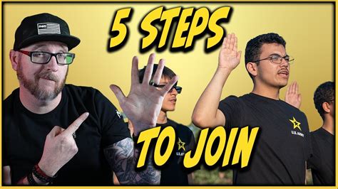 5 Key Steps To Joining The Us Army Youtube