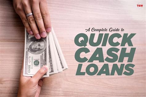 5 Minutes Guide To Quick Cash Loans The Enterprise World