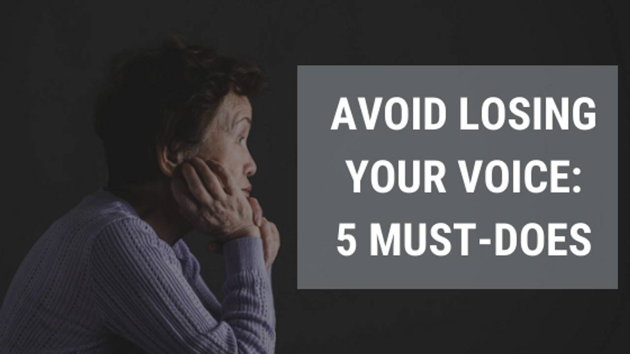 5 Must Dos To Avoid Losing Your Voice When Speaking Youtube