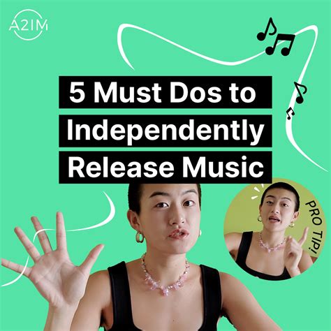 5 Must Dos To Independently Release New Music American Association Of