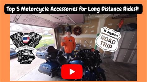 5 Must Have Motorcycle Gear And Accessories For Long Distance Rides