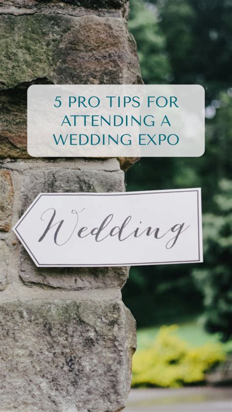 5 Pro Tips For Attending A Wedding Expo Aisle Less Traveled