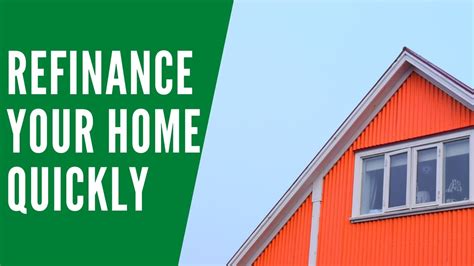 5 Refinancing Tips How To Refinance Your Home Quickly Youtube