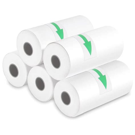 5 Rolls Self Adhesive Printer Paper Thermal Mini Printer Paper