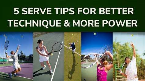 5 Serve Tips Better Technique Power The Tennis Tribe