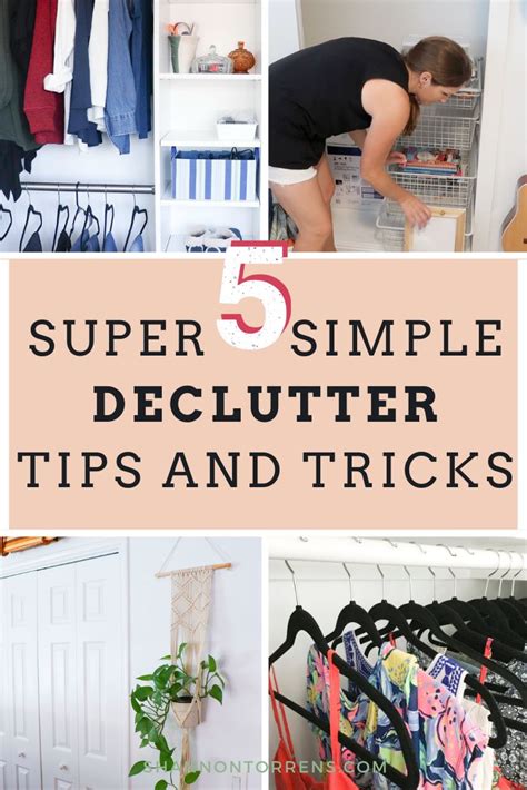 5 Simple Decluttering Tips To Get Started Simplifying Your Home