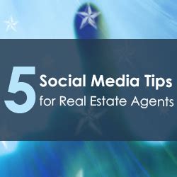 5 Social Media Tips For Real Estate Agents