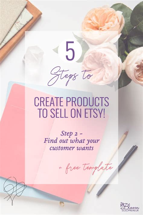 5 Steps To Create Products That Sell On Etsy Step 1 Perfect Customer