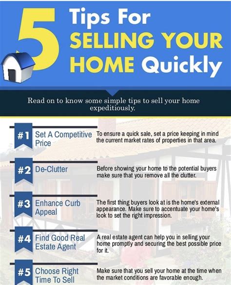 5 Steps To Sell Your House Fast And Tips To Achieve A Successful Sale