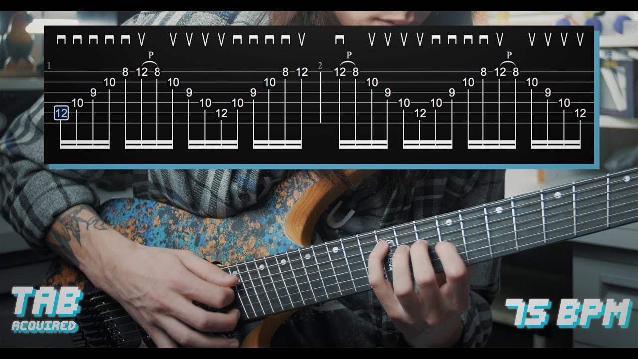 5 String Sweep Picking Arpeggios Lesson With Tabs Youtube