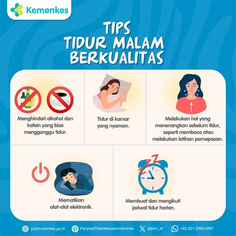 5 Tips Ampuh Agar Tidur Malam Lebih Berkualitas Dan Nyaman Penyakit Tidak Menular Indonesia