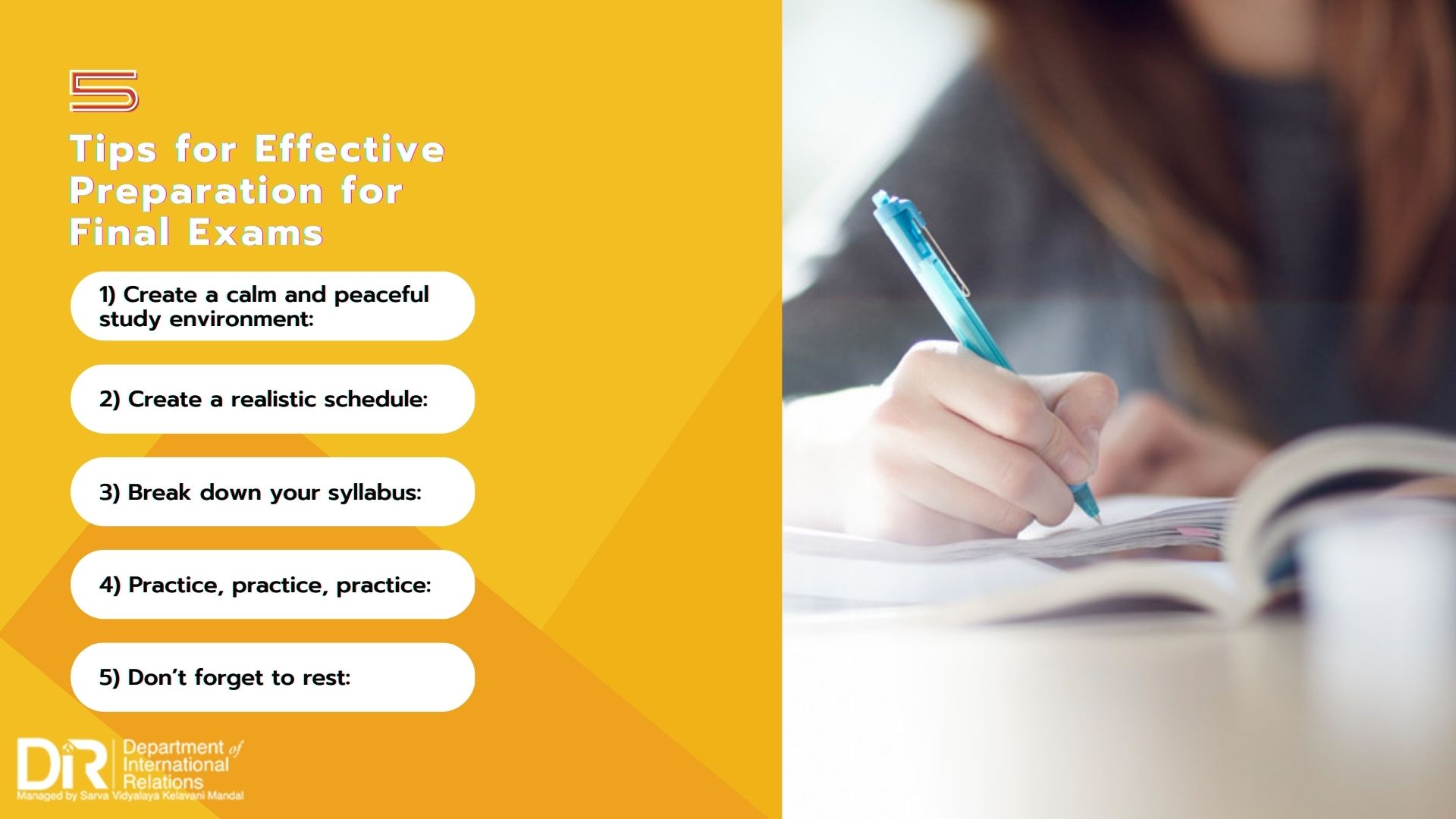 5 Tips For Effective Preparation For Final Exams