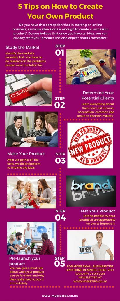 5 Tips On How To Create Your Own Product Infographic Mybiztips