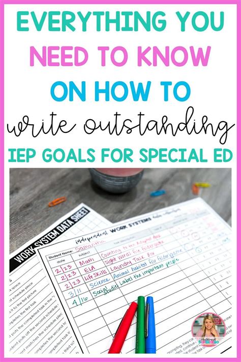 5 Tips On How To Write Outstanding Iep Goals Artofit