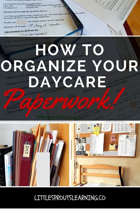 5 Tips Organize Daycare Paperwork Inspiring Tattoo Designs Expert