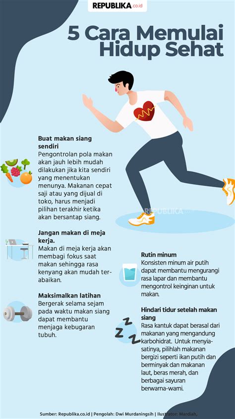 5 Tips Pola Hidup Sehat Yang Bisa Dilakukan Di Rumah