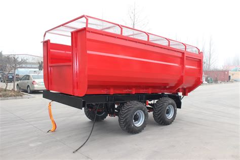 5 Tons Farm Three Way Tipping Trailer Agricultural Trailer Tractor