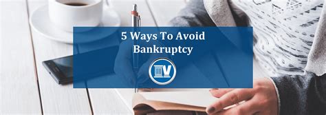 5 Ways To Avoid Bankruptcy 4 Pillars Halifax