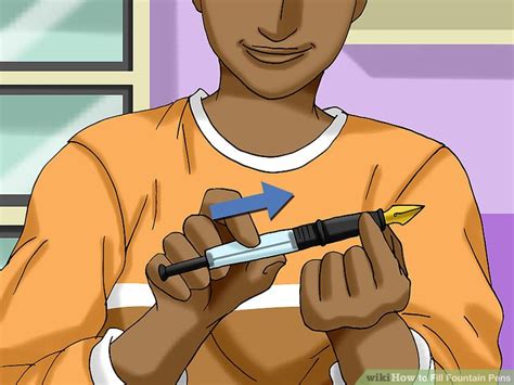 5 Ways To Fill Fountain Pens Wikihow