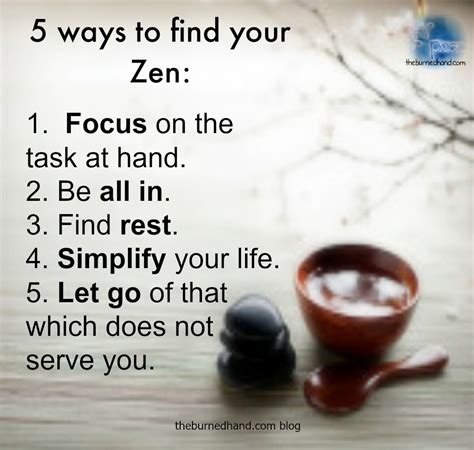 5 Ways To Find Your Zen