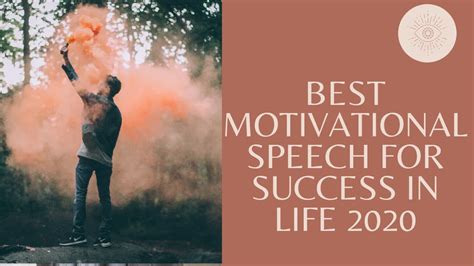 5 Ways To Focus On Yourself Motivational Speech For Success In Life