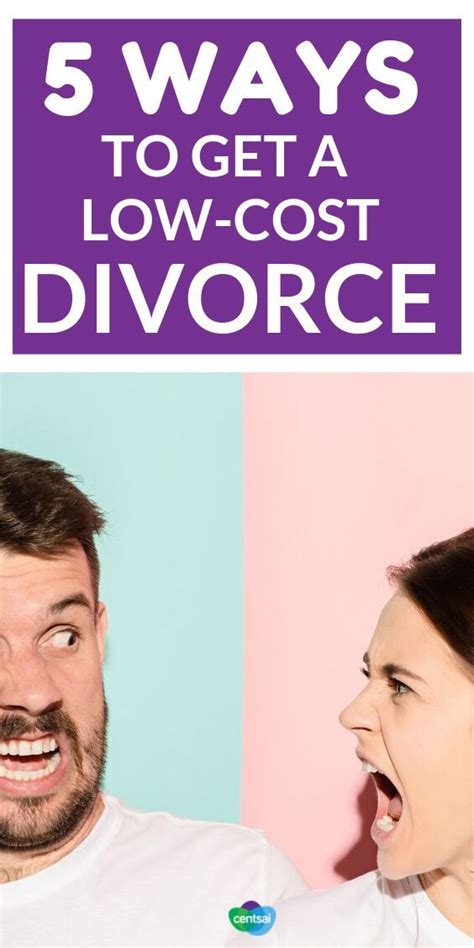 5 Ways To Get A Low Cost Divorce