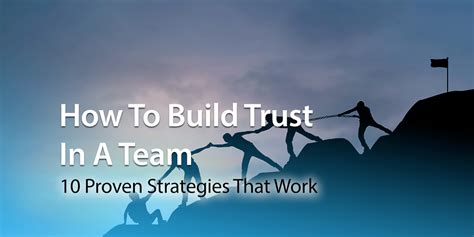 5 Ways To Know If Your Team Trusts You The Partnership