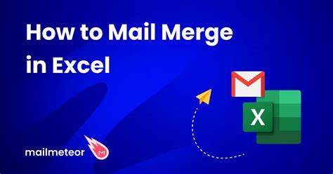 5 Ways To Mail Merge Excel Spreadsheets