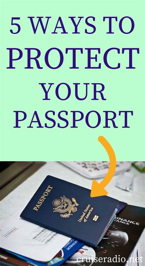 5 Ways To Protect Your Passport