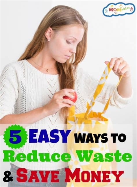 5 Ways To Reduce Waste And Save Money At Home