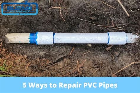 5 Ways To Repair Pvc Pipes