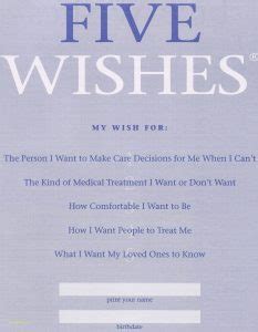 5 Wishes Form Amulette